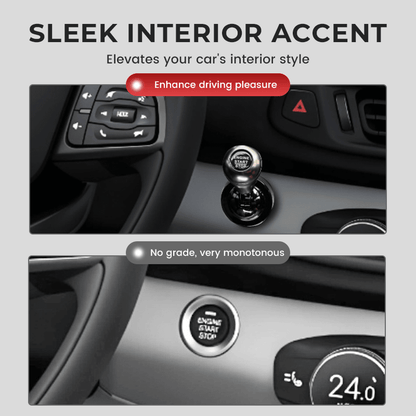 Caro One - Button Start Lever | Ergonomic Grip, Durable Alloy - Hartwella