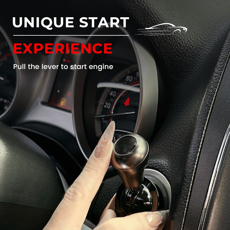 Caro One - Button Start Lever | Ergonomic Grip, Durable Alloy - Hartwella