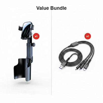 Caro Phone Mount | 360° Adjustable, Strong Magnetic Grip - Hartwella