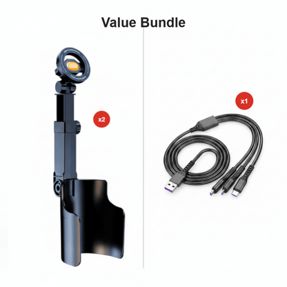 Caro Phone Mount | 360° Adjustable, Strong Magnetic Grip - Hartwella