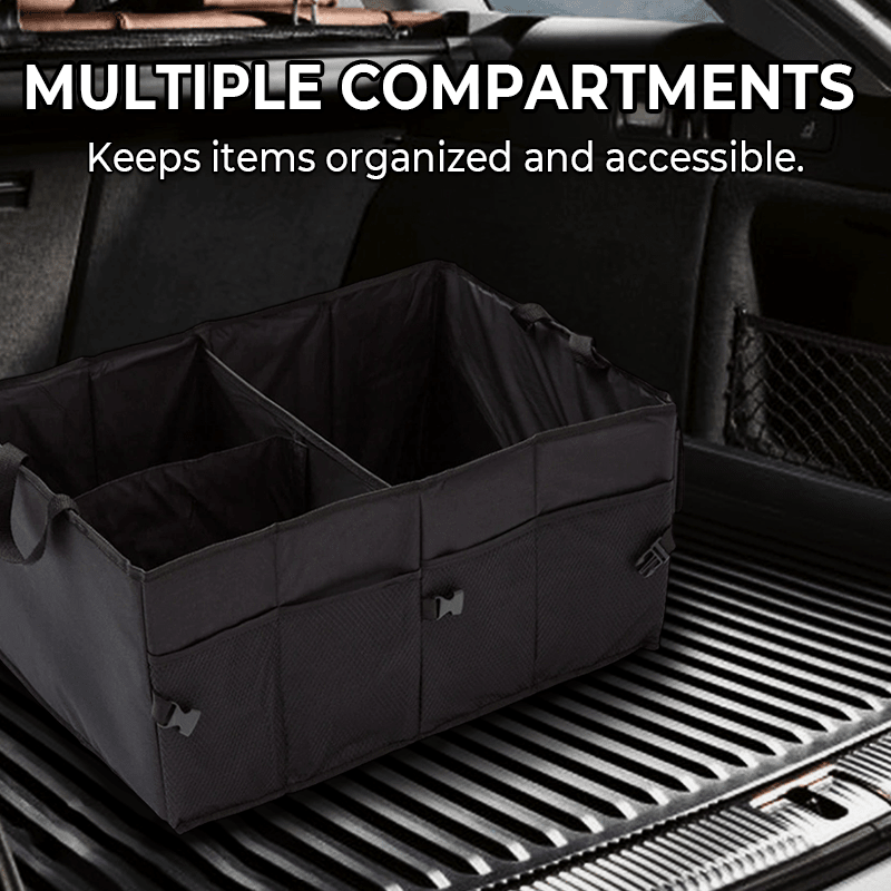 Caro Trunk Organizer | Large - Capacity, Collapsible Design for SUV - Hartwella