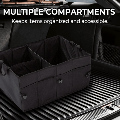 Caro Trunk Organizer | Large - Capacity, Collapsible Design for SUV - Hartwella