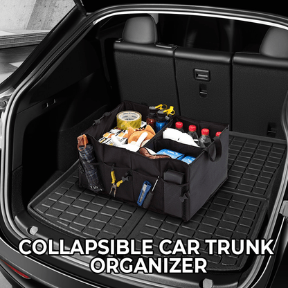 Caro Trunk Organizer | Large - Capacity, Collapsible Design for SUV - Hartwella