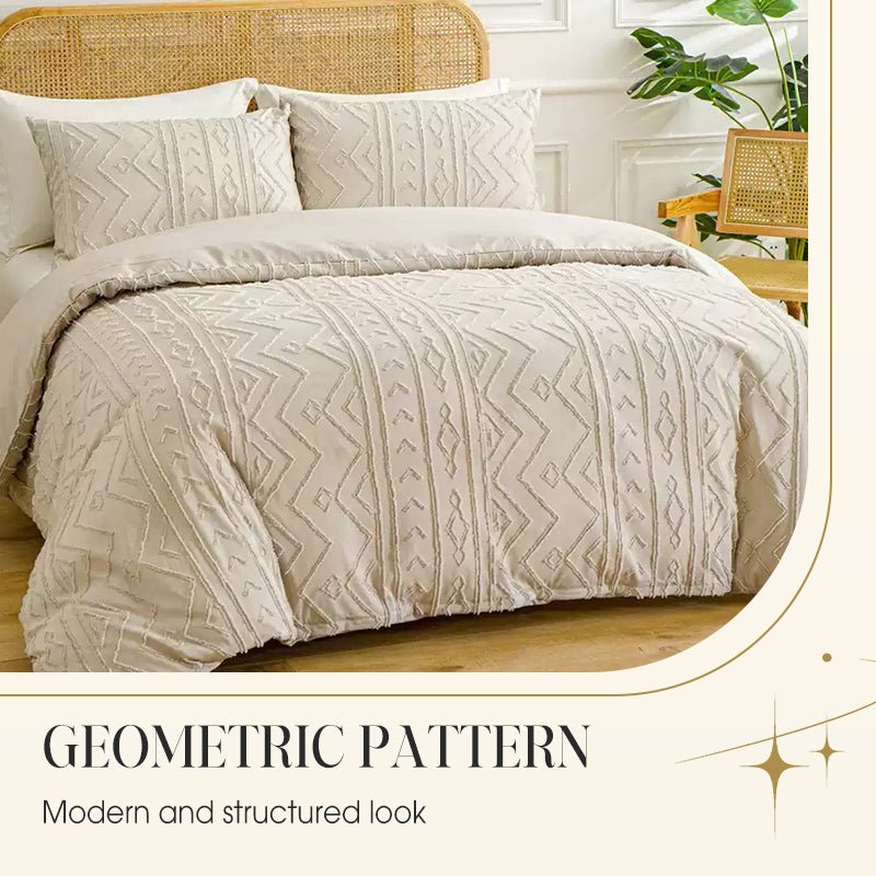 Celestial Bedding Set | Elegant Cutwork Design - Hartwella