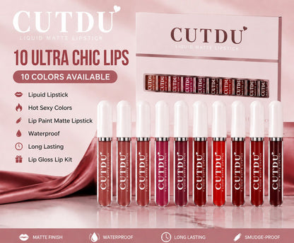 Cendra Matte Lip Gloss | Long-Lasting, Smooth Application - Hartwella