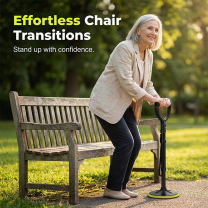 Centa Adjustable Cane | Lightweight Aluminum, Anti-Slip Base - Hartwella
