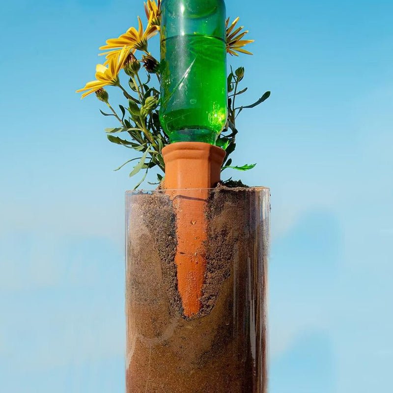 CeraSoak Plant Watering Spikes | Eco-Friendly Ceramic, 4-Pack - Hartwella