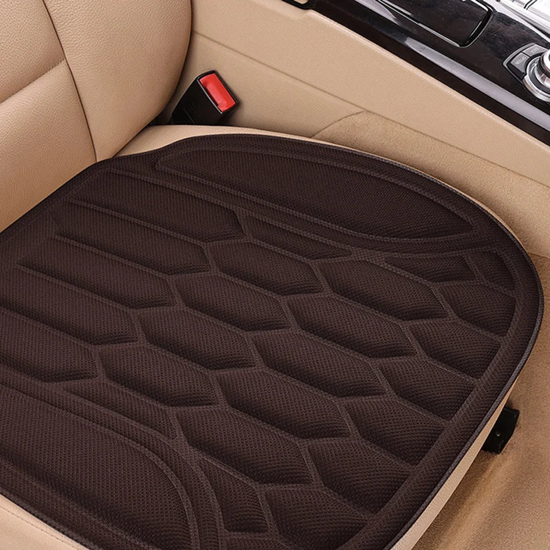 Certa Car Seat Cushion | Seaweed Fiber, Ergonomic Latex Core, Universal Fit - Hartwella