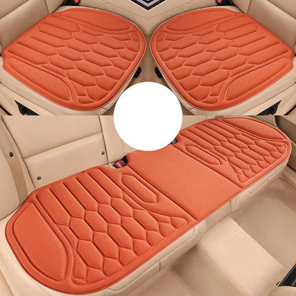 Certa Car Seat Cushion | Seaweed Fiber, Ergonomic Latex Core, Universal Fit - Hartwella