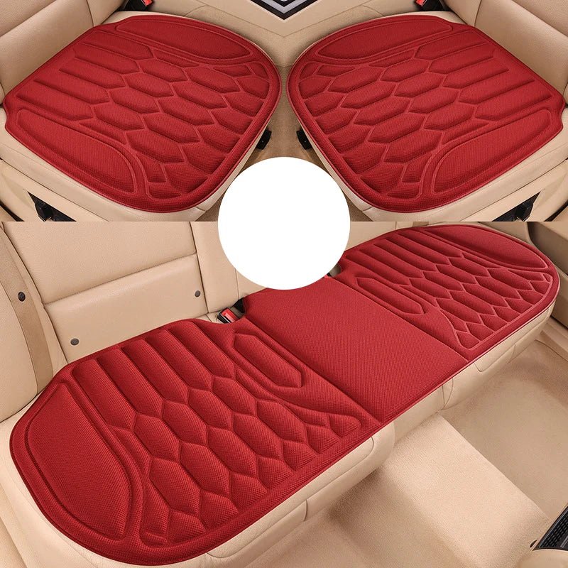Certa Car Seat Cushion | Seaweed Fiber, Ergonomic Latex Core, Universal Fit - Hartwella