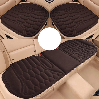 Certa Car Seat Cushion | Seaweed Fiber, Ergonomic Latex Core, Universal Fit - Hartwella