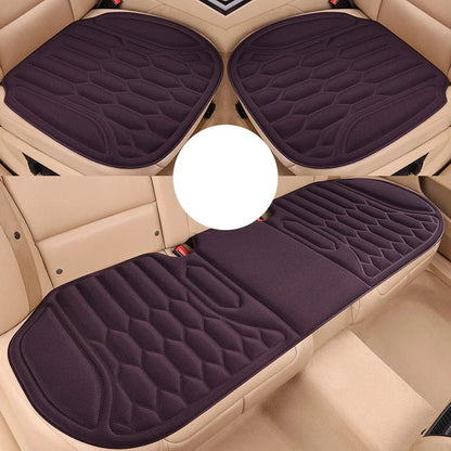 Certa Car Seat Cushion | Seaweed Fiber, Ergonomic Latex Core, Universal Fit - Hartwella