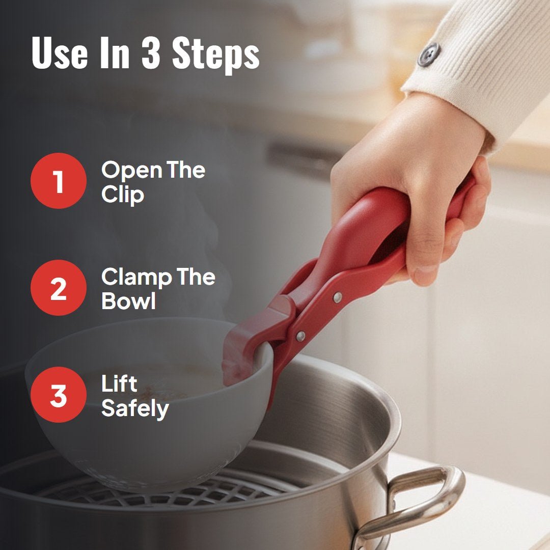 Clampo™ Anti-Scald Bowl Holder Clip - Hartwella