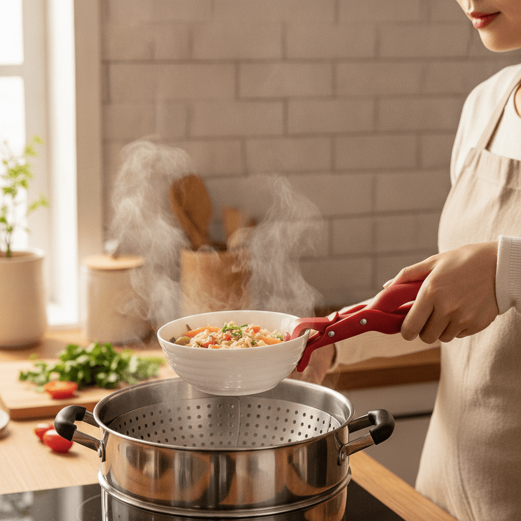 Clampo™ Anti-Scald Bowl Holder Clip