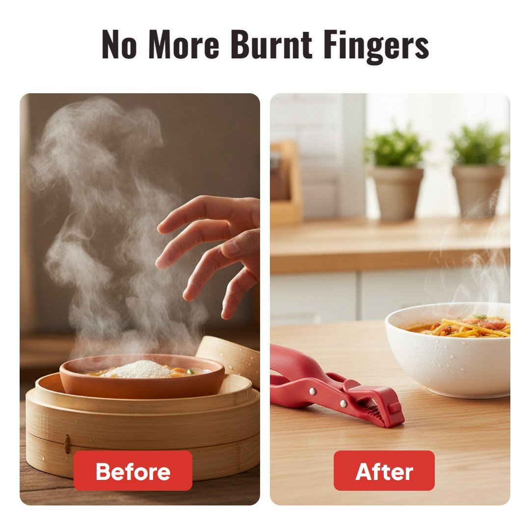 Clampo™ Anti-Scald Bowl Holder Clip