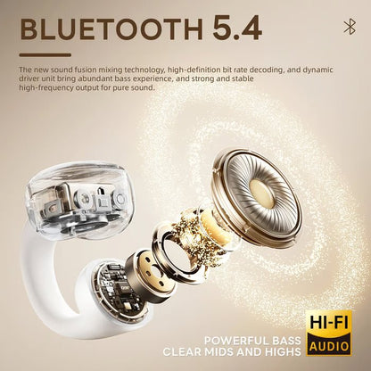 Clara Clip - On Headphones | Wireless, Lightweight Design - Hartwella