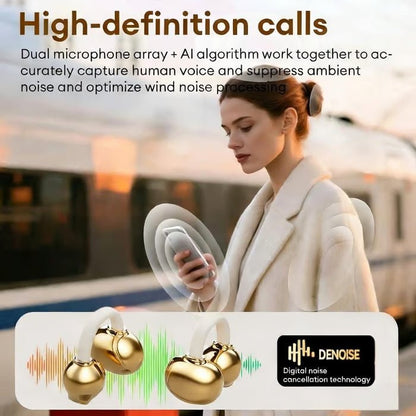 Clara Clip - On Headphones | Wireless, Lightweight Design - Hartwella