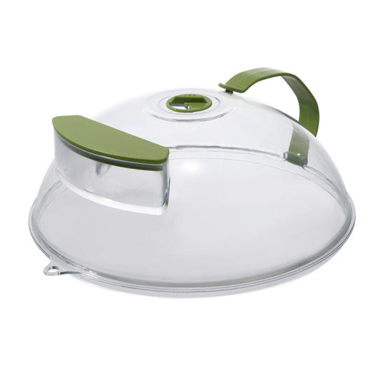 Clea Microwave Cover | Water Steamer with Handle, Prevents Splatter - Hartwella