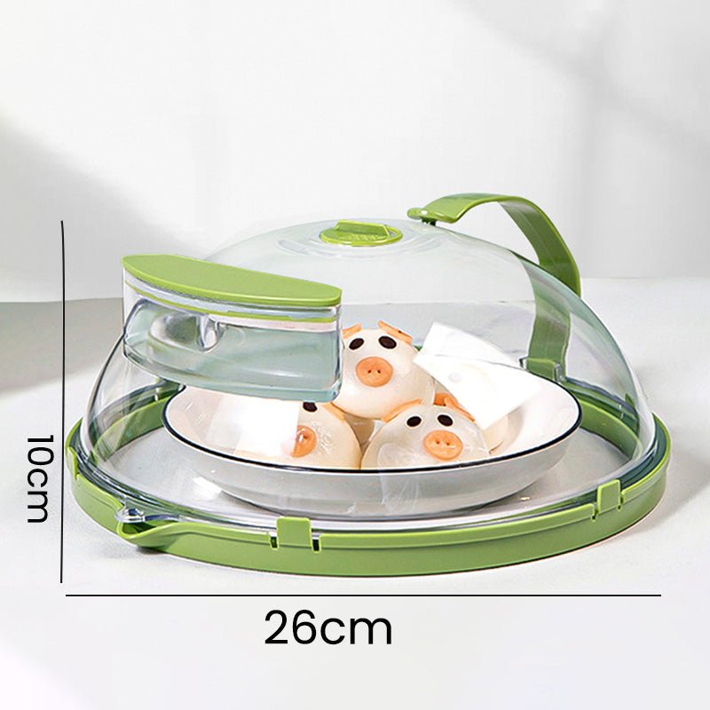 Clea Microwave Cover | Water Steamer with Handle, Prevents Splatter - Hartwella