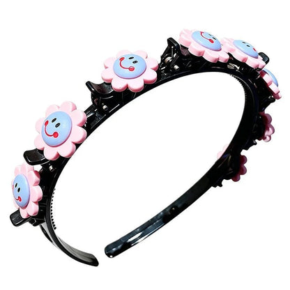 Cleo Cartoon Hairband | Acrylic, Stretchable Fit for Girls - Hartwella