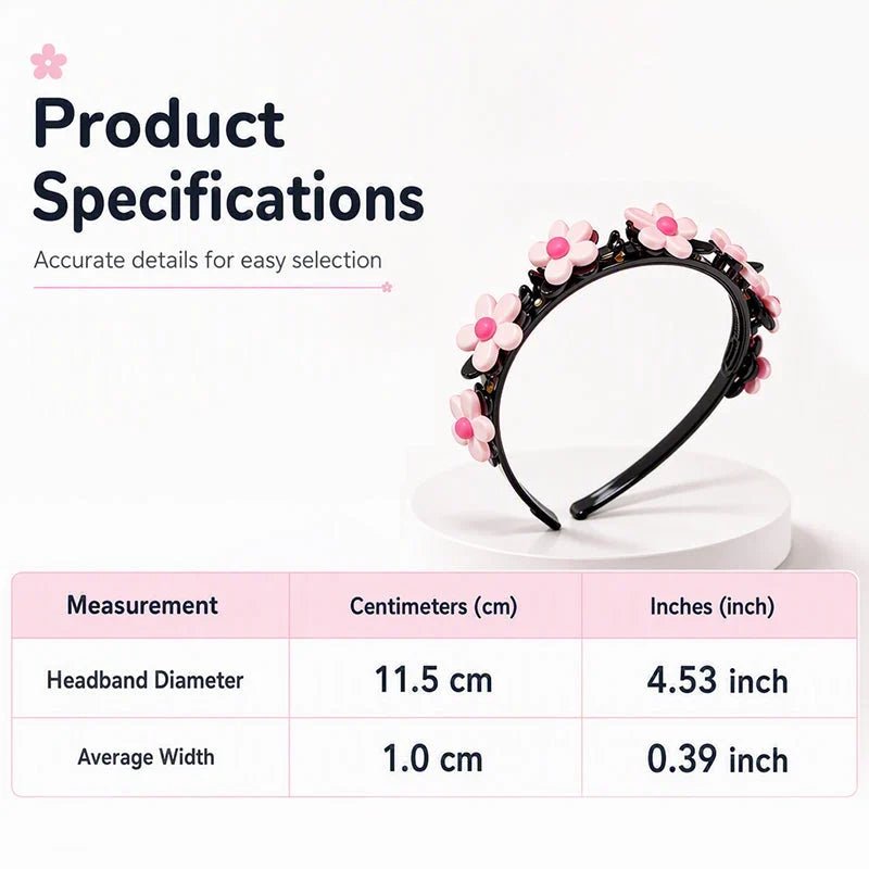 Cleo Cartoon Hairband | Acrylic, Stretchable Fit for Girls - Hartwella