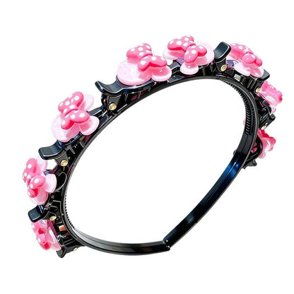 Cleo Cartoon Hairband | Acrylic, Stretchable Fit for Girls - Hartwella