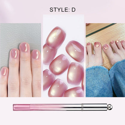 Cleo Cat Eye Nail Gel Pen | 6 - in - 1 Magnetic Formula - Hartwella