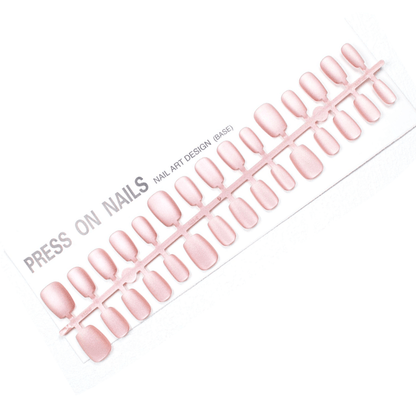 Cleo Cat Eye Press - On Nails Set | Magnetic Effect, 3 Sizes - Hartwella