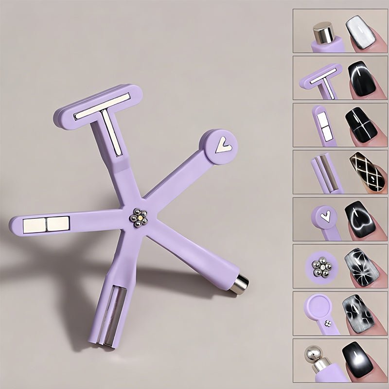 Cleo Nail Magnet Tool | 8 - in - 1 Versatile Design - Hartwella