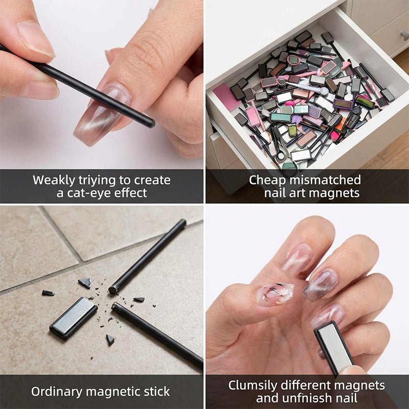 Cleo Nail Magnet Tool | 8 - in - 1 Versatile Design - Hartwella