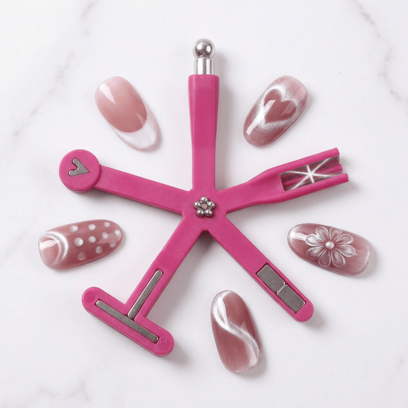 Cleo Nail Magnet Tool | 8 - in - 1 Versatile Design - Hartwella