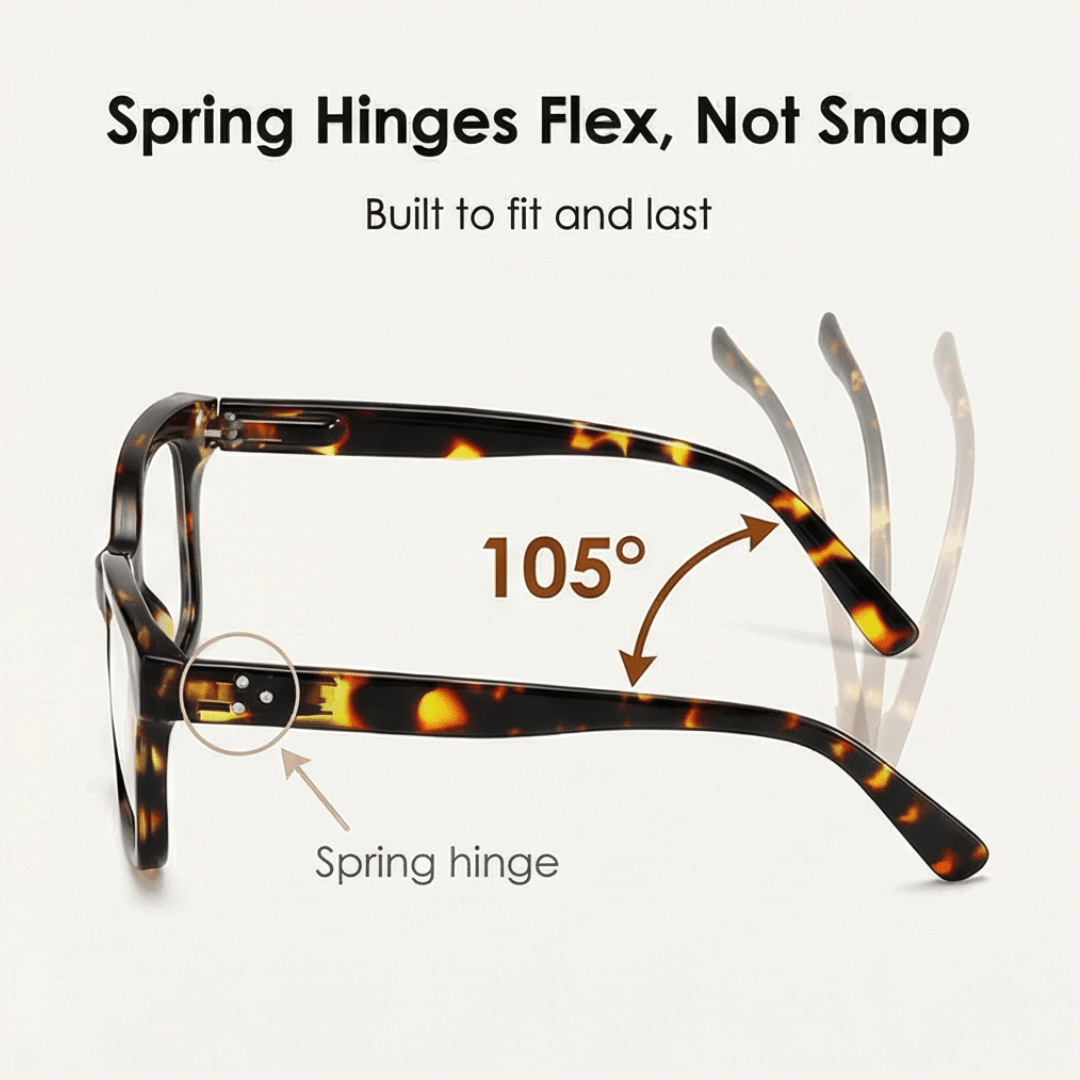 Cleo Reading Glasses for Women | Oversized Tortoiseshell, Blue Light Blocking - Hartwella