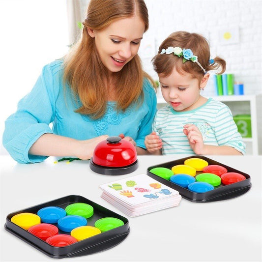 Clever Push Game | Color Recognition, Durable ABS - Hartwella