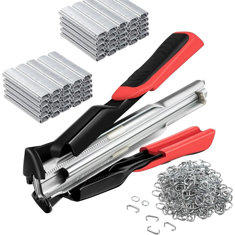 Cobra Staple Plier | Heavy-Duty Steel, Ergonomic Grip - Hartwella