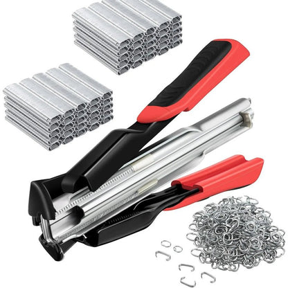 Cobra Staple Plier | Heavy-Duty Steel, Ergonomic Grip - Hartwella