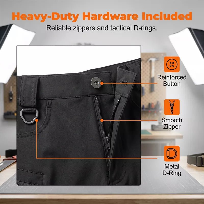 Cobra Work Pants | Durable Composite Fabric, Multi - Pocket Design - Hartwella