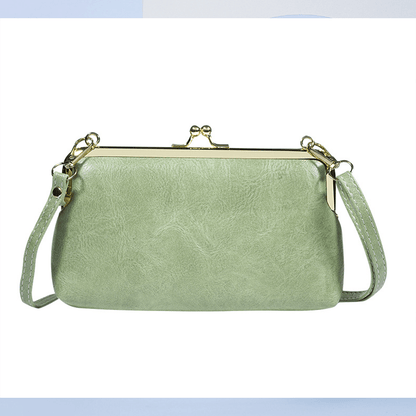 Cora Crossbody Bag | Lightweight PU Leather, Multi-Card Organizer - Hartwella
