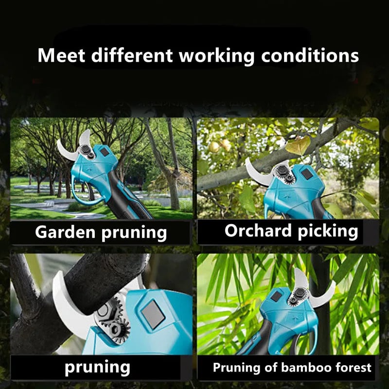 Cora Electric Pruning Shears | SK5 High Carbon Steel Blade - Hartwella