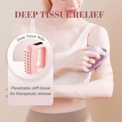 Cora Massage Device | Cordless Deep Tissue Relief with Adjustable Strap - Hartwella