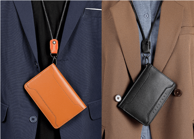 Cora Travel Wallet | Genuine Leather Passport Holder for Men, Compact Design - Hartwella