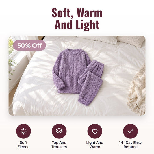 Cozora™ Cozy Fleece Lounge Set - Hartwella
