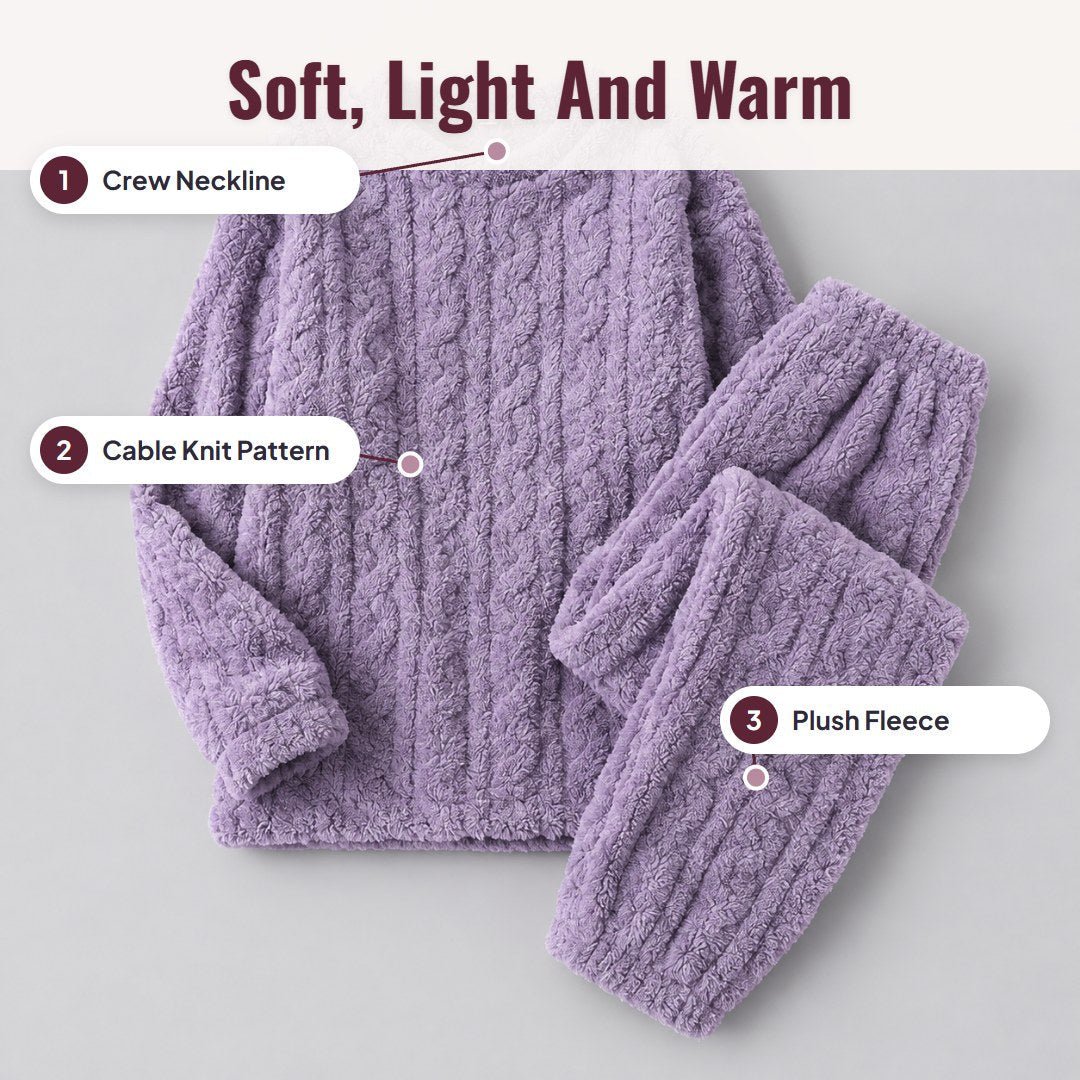 Cozora™ Cozy Fleece Lounge Set - Hartwella