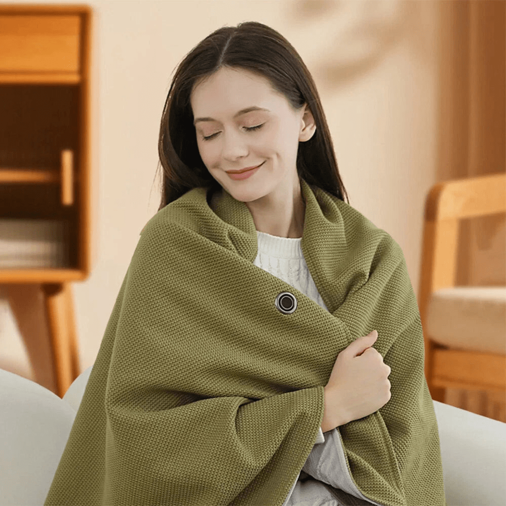 Cozora™ Portable Heated Blanket Shawl