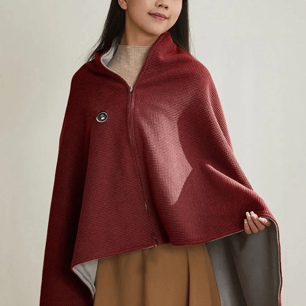 Cozora™ Portable Heated Blanket Shawl