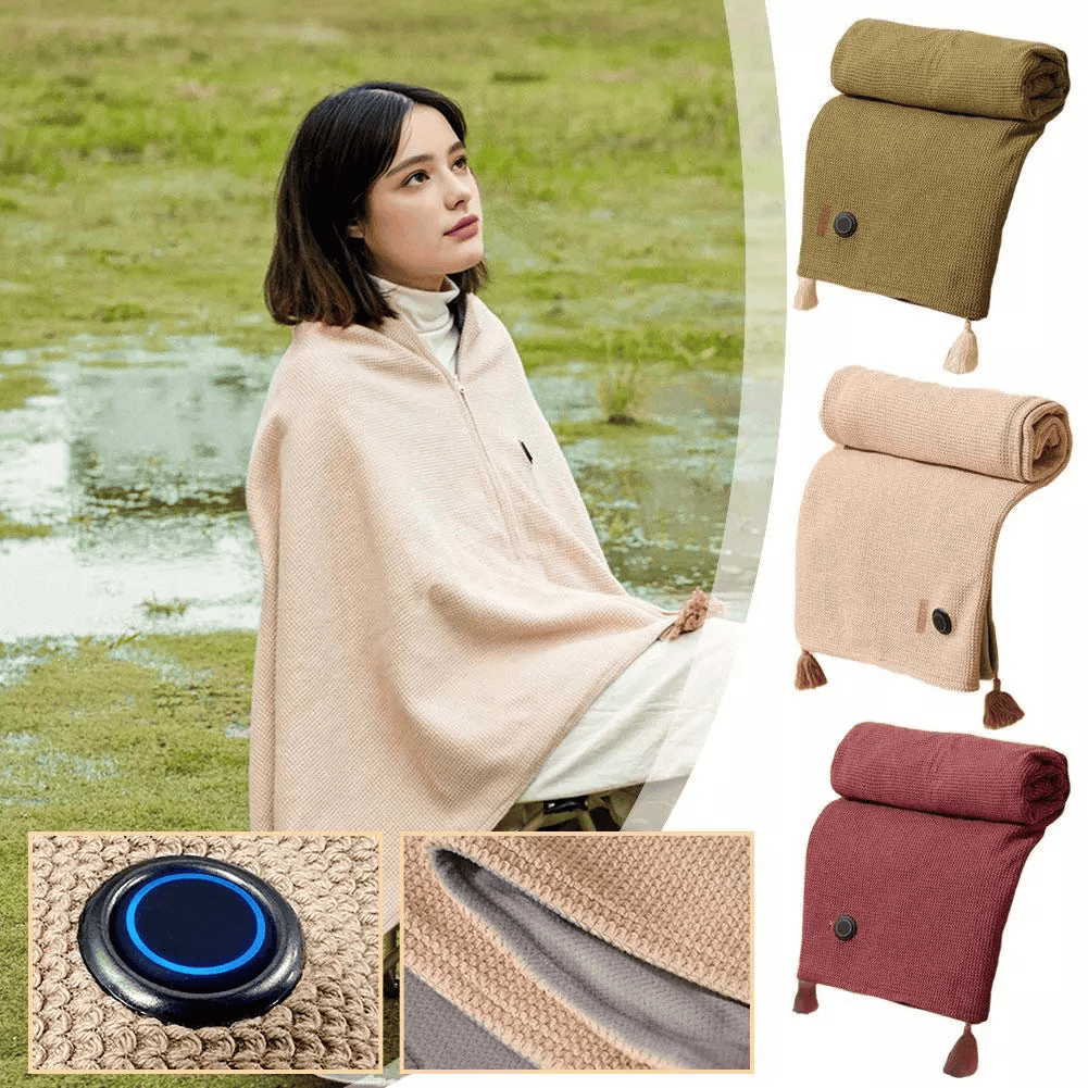 Cozora™ Portable Heated Blanket Shawl - Hartwella