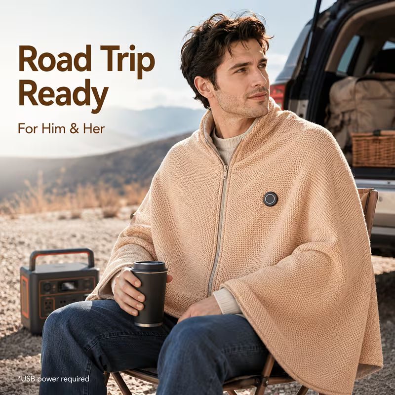 Cozora™ Portable Heated Blanket Shawl - Hartwella