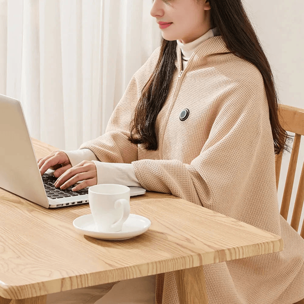 Cozora™ Portable Heated Blanket Shawl