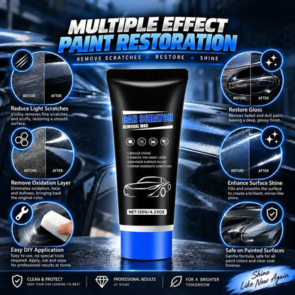 Cresta Car Wax | Scratch Removal Polish for Shallow Paint Imperfections - Hartwella