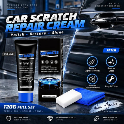 Cresta Car Wax | Scratch Removal Polish for Shallow Paint Imperfections - Hartwella