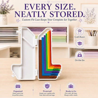 Creston Craft Alignment Set | 7 Precision Sizes for Accurate Crafting - Hartwella